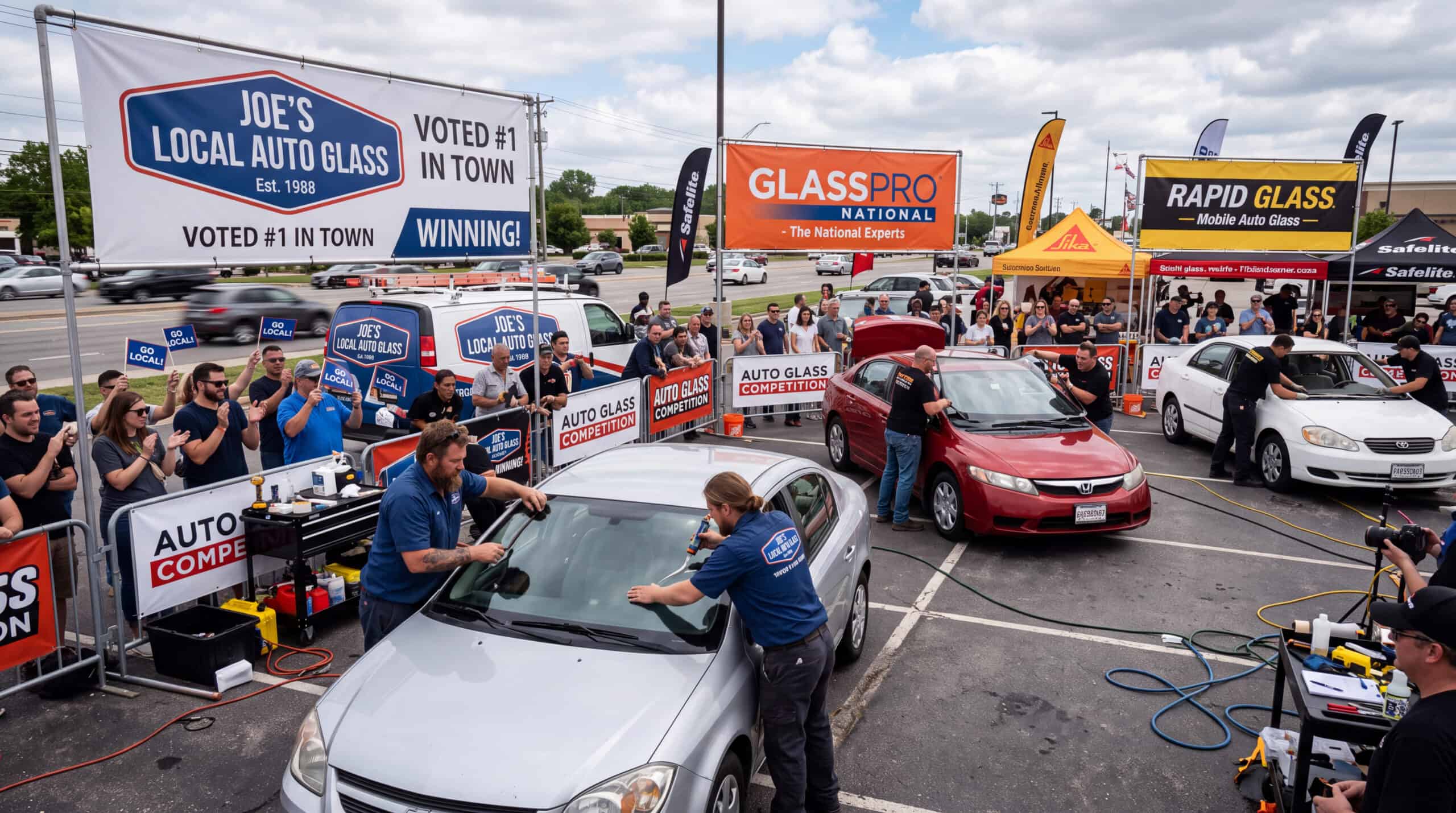 3 way contest auto glass providers